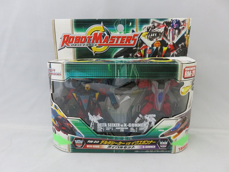 トランスフォーマーロボットマスターズ RM-20 デルタシーカーVSイクスガンナー