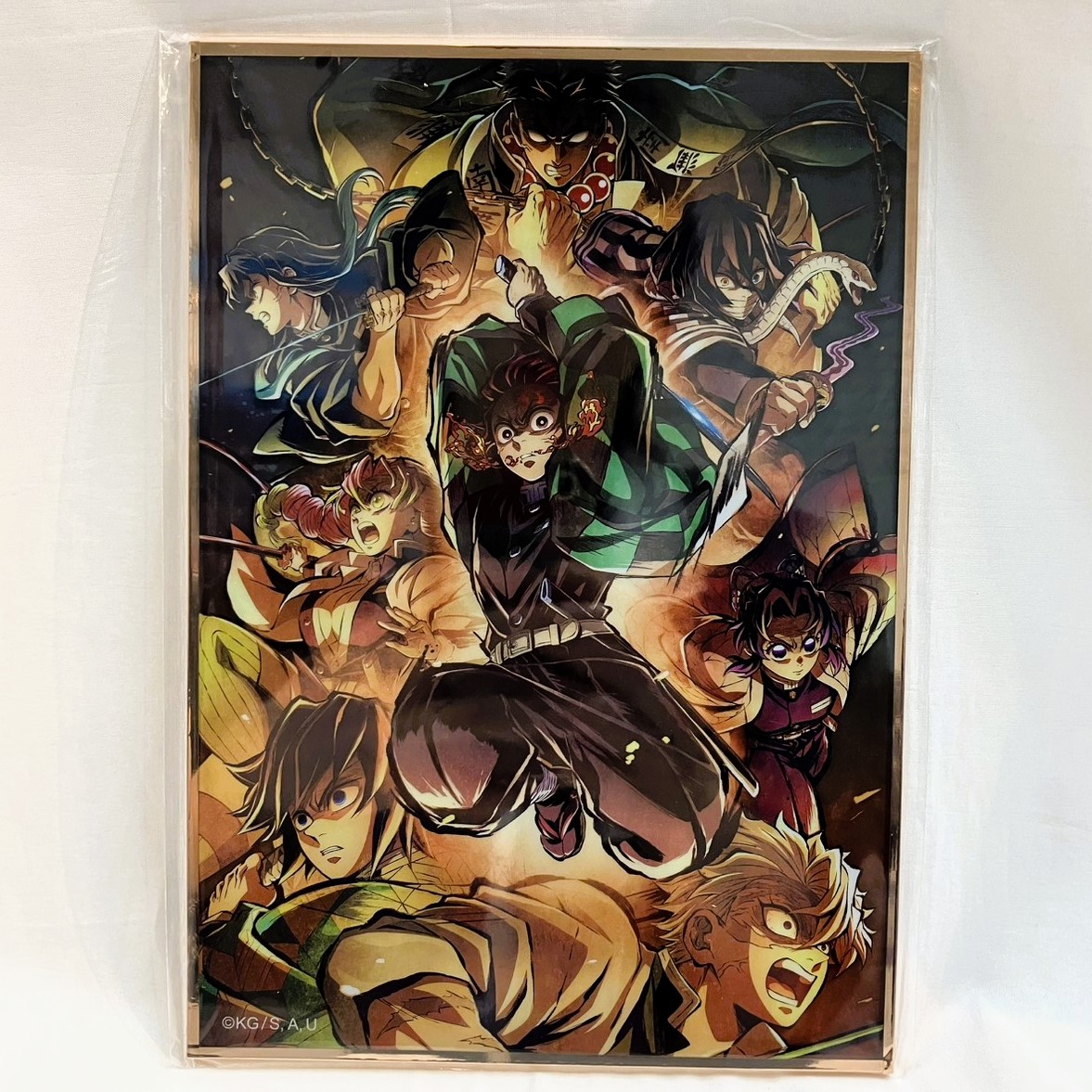 Demon Slayer: Kimetsu no Yaiba – Kimetsu Theater (Complete Theatrical Screening) – Key Visual Acrylic Art Board: Hashira Training Arc – Opening Arc