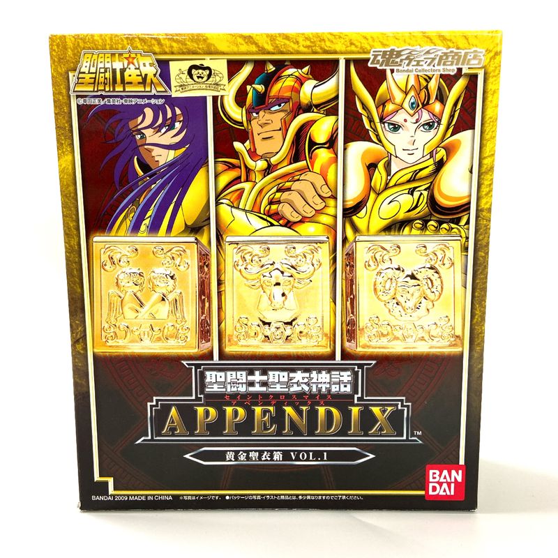 Saint Seiya Myth Cloth Appendix Gold Cloth Box Vol.1