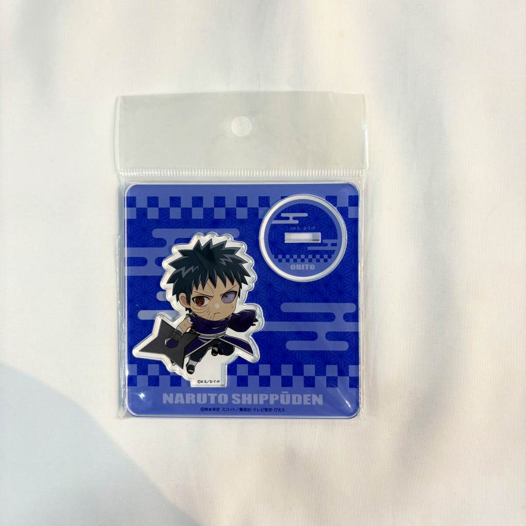 "NARUTO Shippuden" BEST SELECTION POP-UP SHOP in TreeVillage Mini Acrylic Stand Playback Uchiha Obito