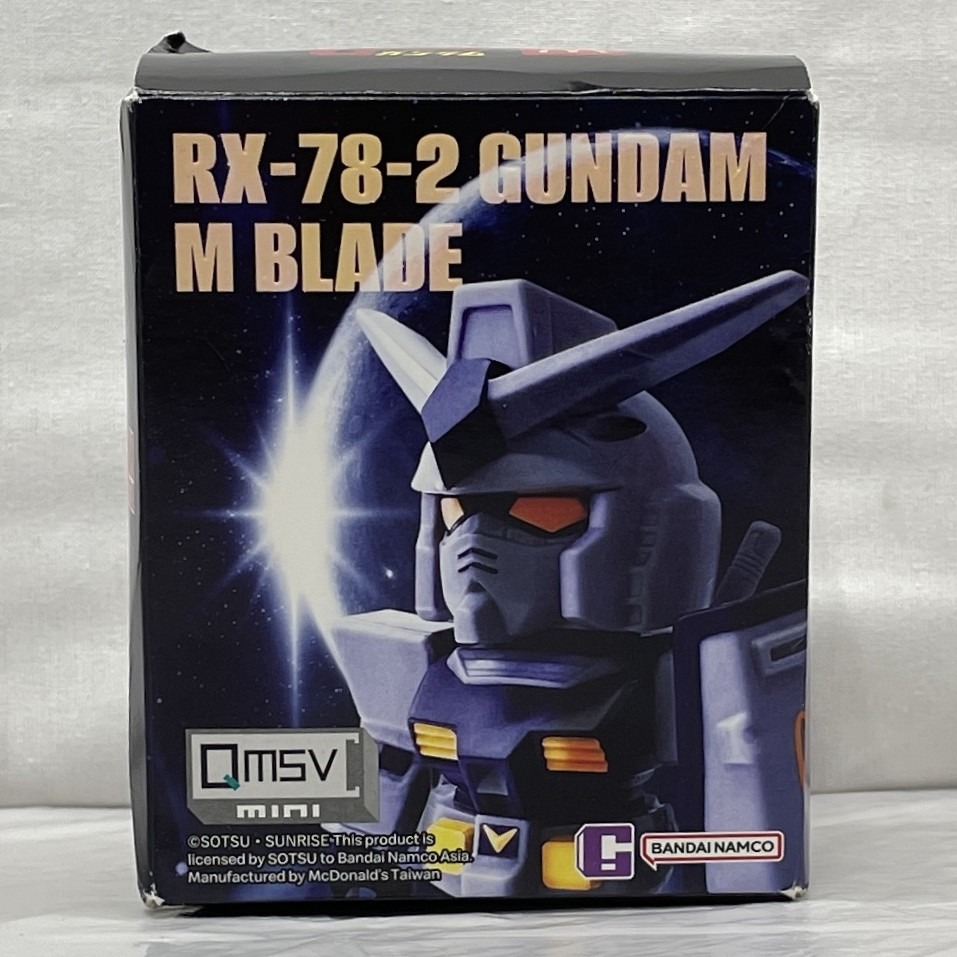 台湾マクドナルド限定 RX-78-2 GUNDAM M BLADE