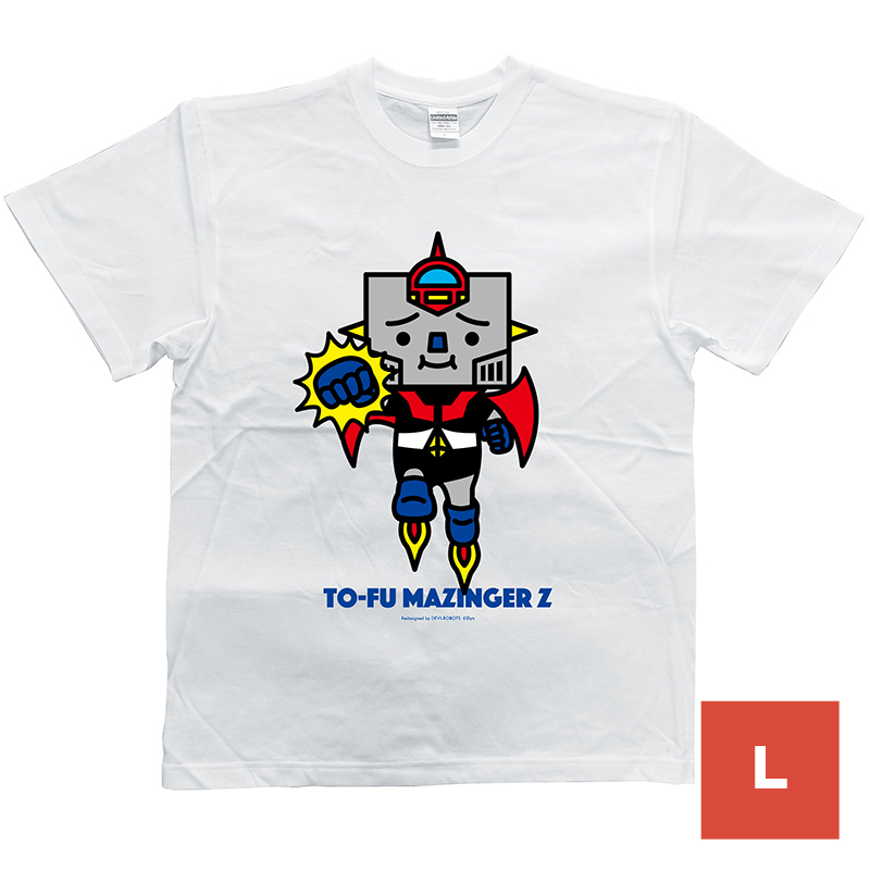 DEVILROBOTS TO-FU MAZINGER Z Tシャツ (白) Lサイズ