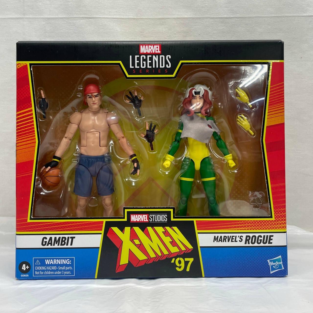 ハズブロ マーベルレジェンド X-MEN '97シリーズ ガンビット&ローグ 6インチアクションフィギュア