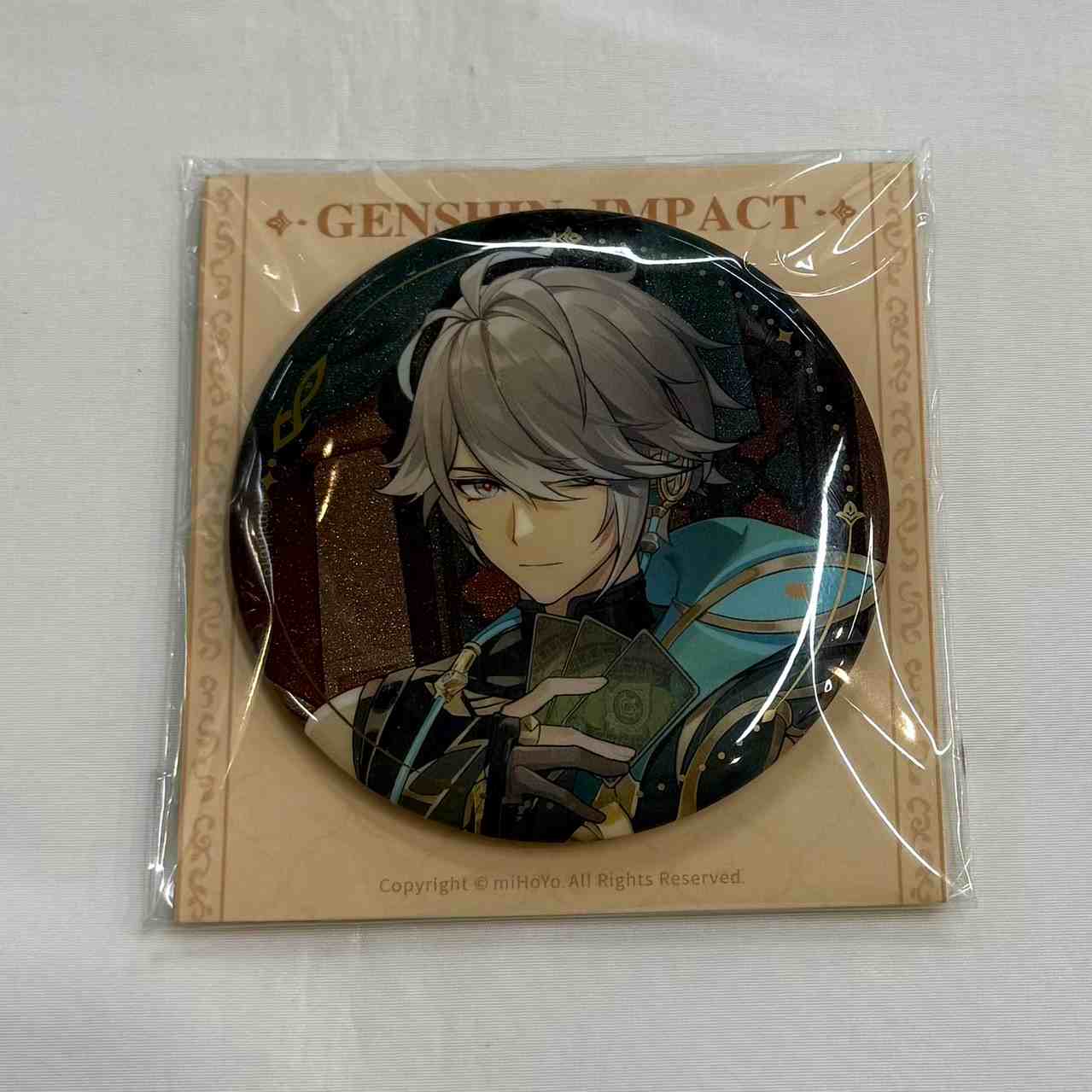 Genshin Korean Collaboration Cafe Can Badge Alheizen