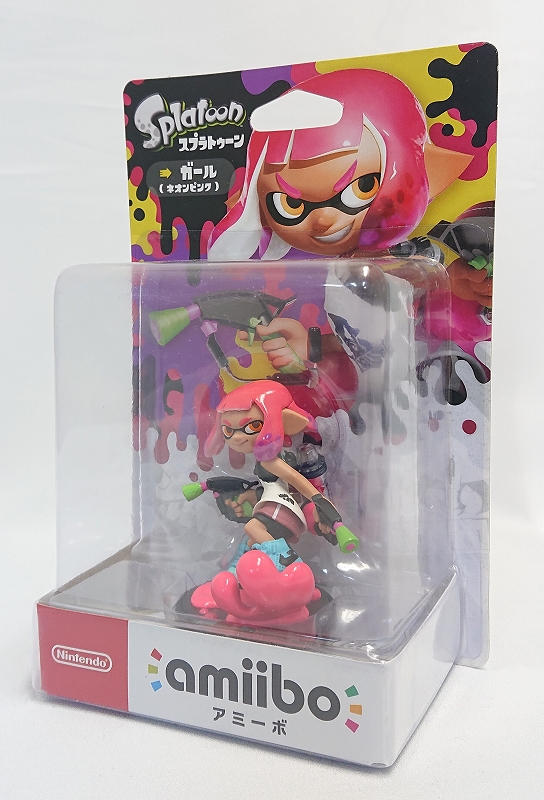 Nintendo amiibo ガール【ネオンピンク】(スプラトゥーンシリーズ)