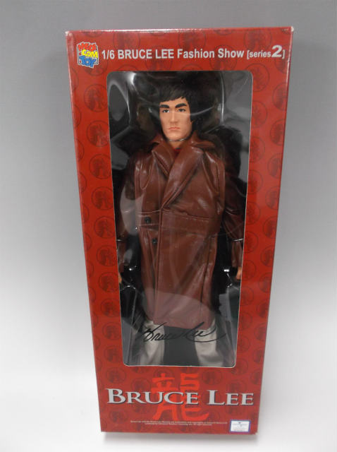 ブルース・リー ファッションショー シリーズ2 ブラウンレザーコート