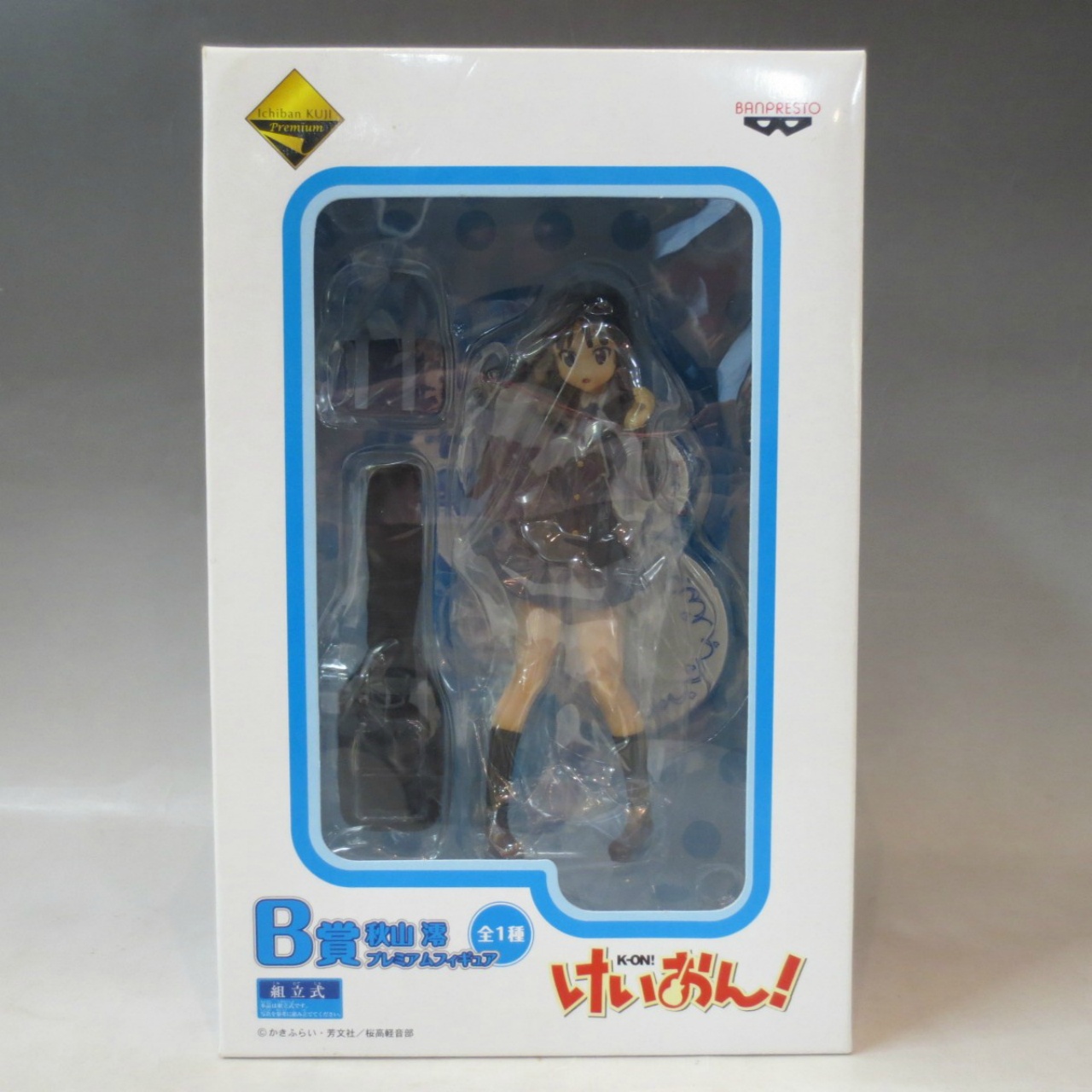 一番くじ けいおん! B賞 秋山澪 プレミアムフィギュア 64348