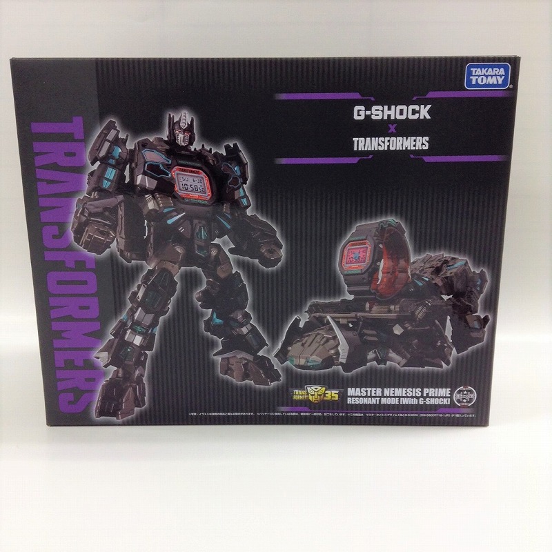 G-SHOCK×TRANSFORMERS マスターネメシスプライムレゾナントモード(G-SHOCKセット)