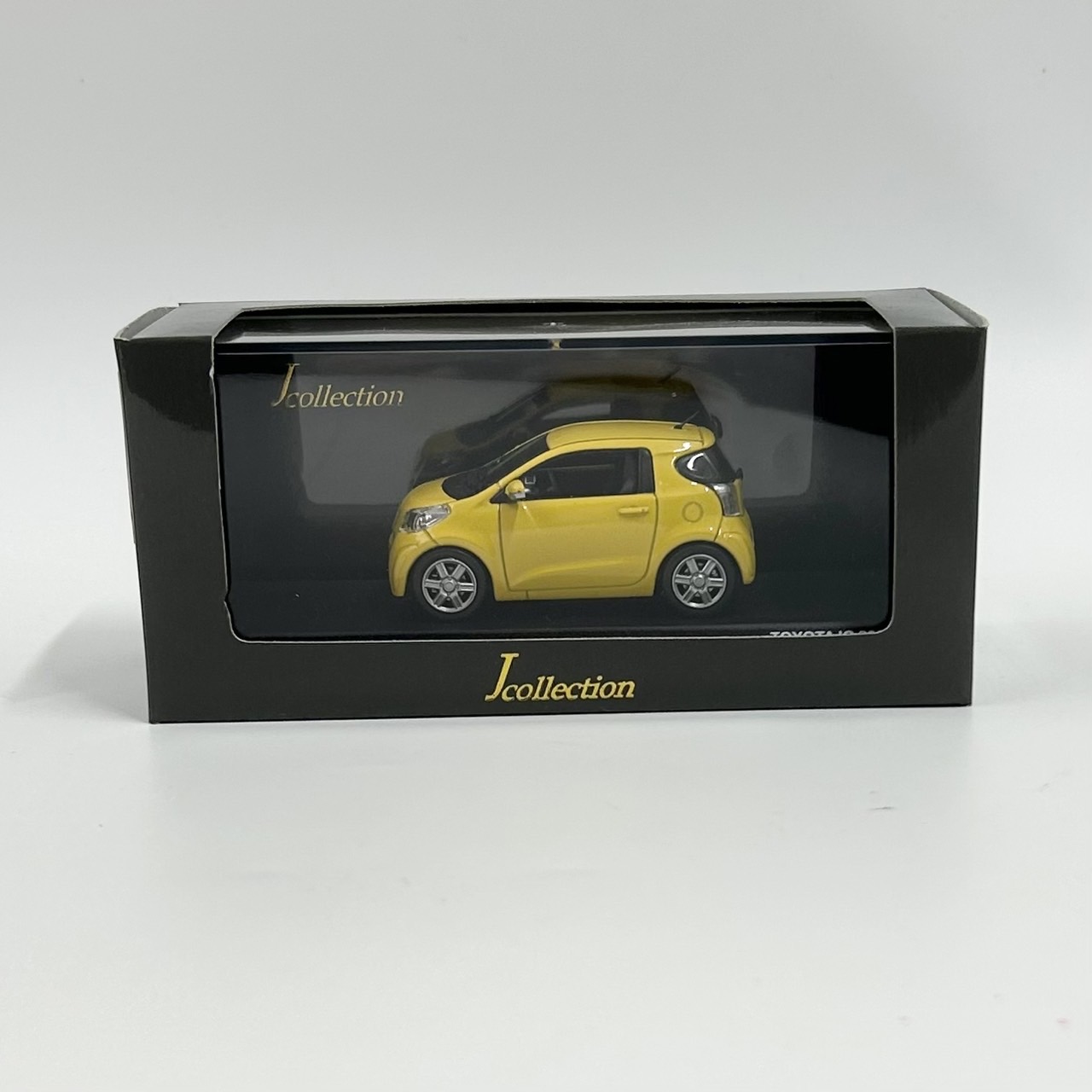 京商1/43 J-COLLECTION TOYOTA IQ (イエロー)