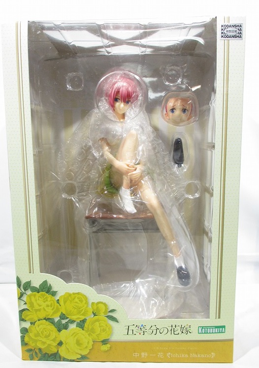 コトブキヤ 五等分の花嫁 中野一花 特典『心からの笑顔パーツ』付 1/8 完成品フィギュア