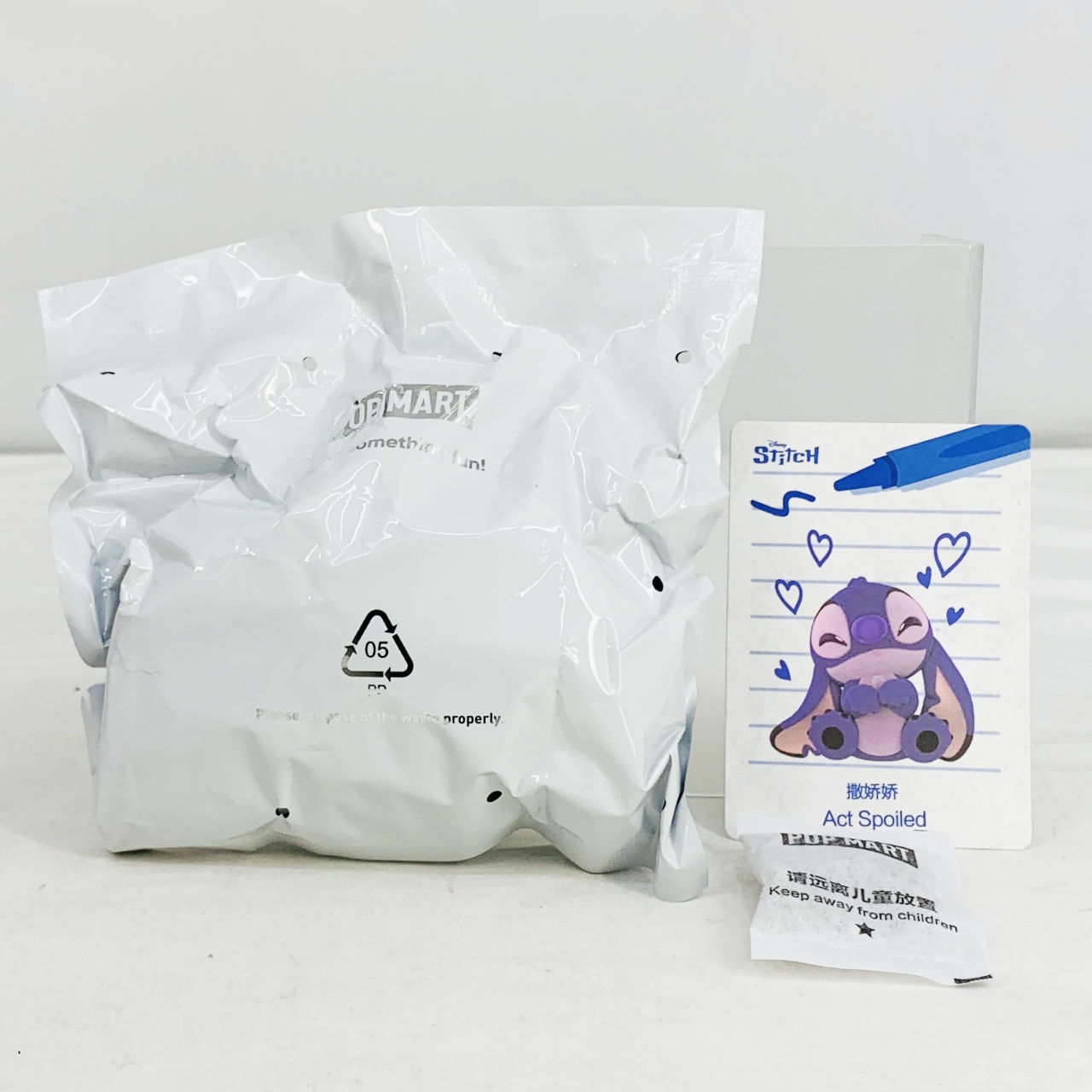 POP MART Disney Stitch Little Emotions シリーズ Act Spoiled