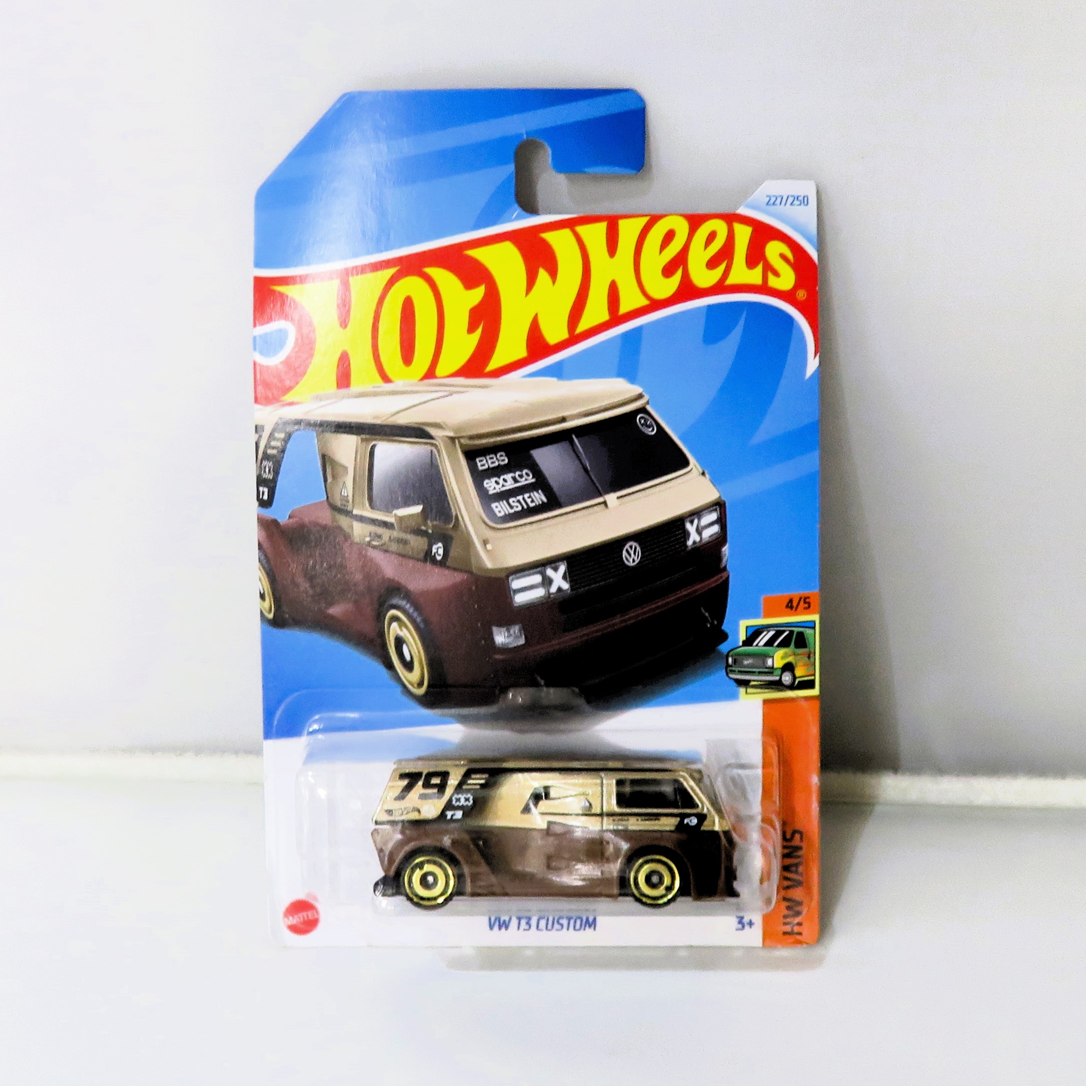 マテル HXR21-9866 ホットウィール ベーシックカー フォルクスワーゲン T3 カスタム