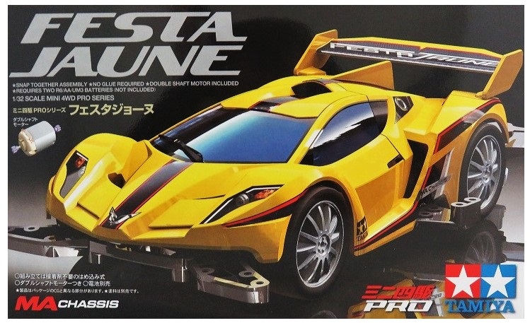 Tamiya 1/32 Mini 4WD PRO Series No.37 Festa Jones (MA Chassis)
