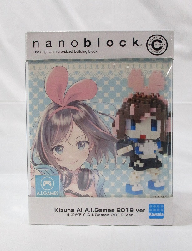 KAWADA nanoblock ナノブロック キャラナノ キズナアイ A.I.Games 2019 Ver.