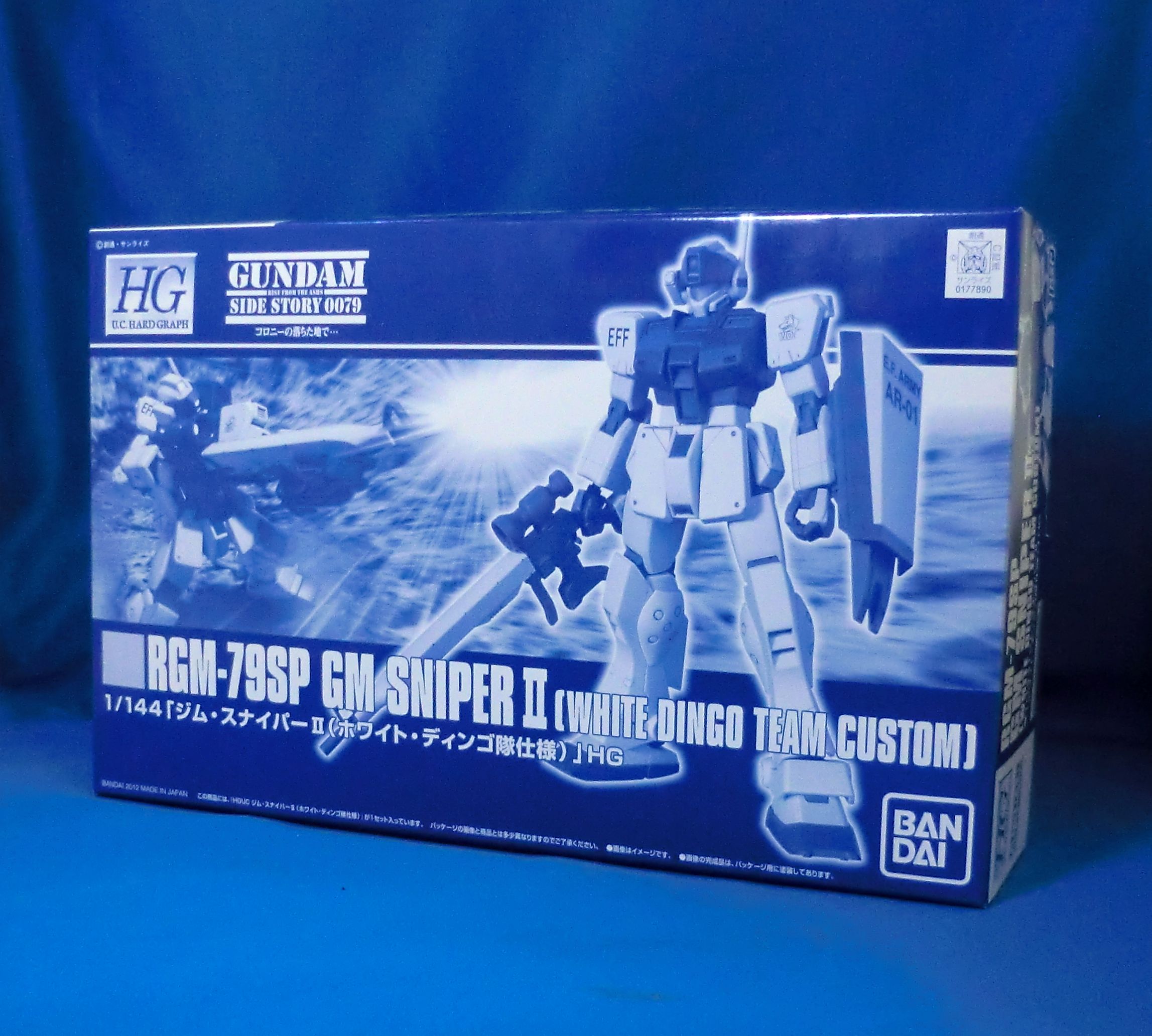 HGUC RGM-79SPジムスナイパーII ホワイトディンゴ隊仕様