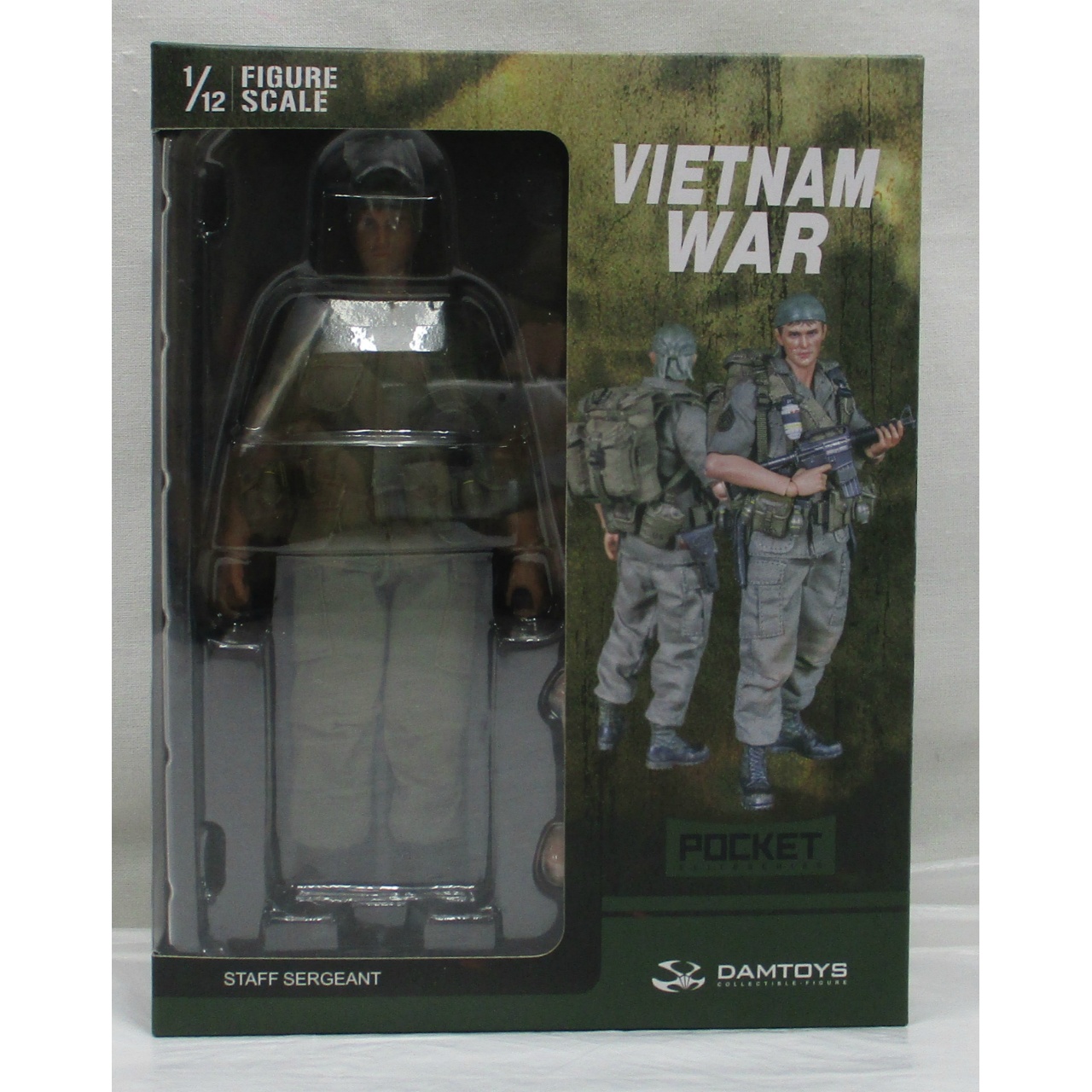 DAM TOYS 1/12 ベトナム戦争 アメリカ軍第25歩兵師団 二等軍曹