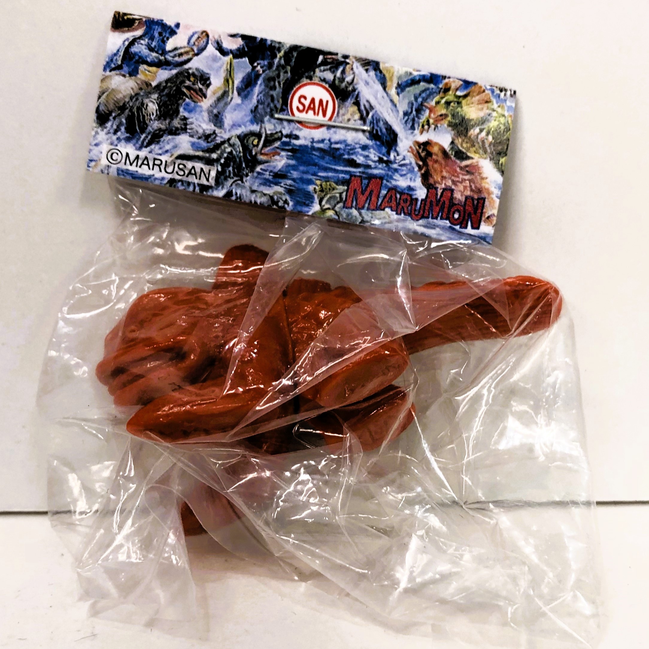 マルサン マルガチャ マルモン大図鑑60mm エビレオン 1970 茶色 未塗装