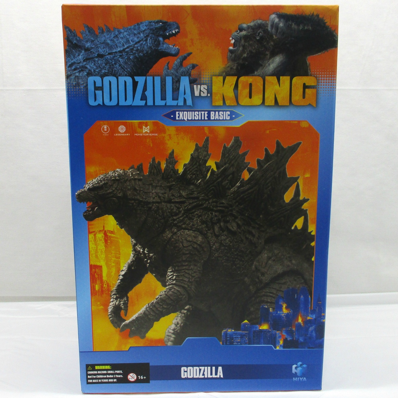 HIYATOYS Exquisite Basic 7インチアクションフィギュア ゴジラ アップデート版(GODZILLA VS KONG)