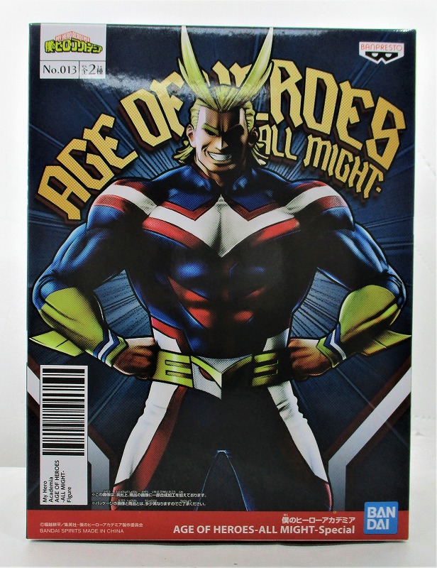 僕のヒーローアカデミア AGE OF HEROES -ALL MIGHT-(オールマイト)Special B 2615782