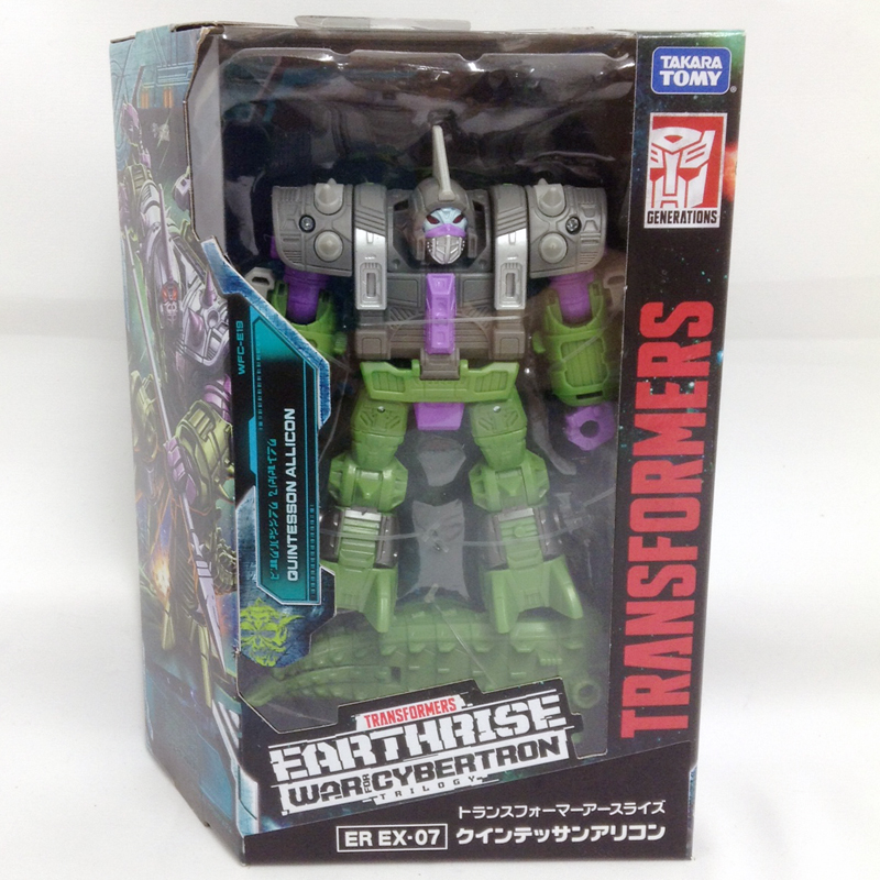 Takara Tomy Mall Limited Transformers Earthrise ER EX-07 Quintessence Alicon