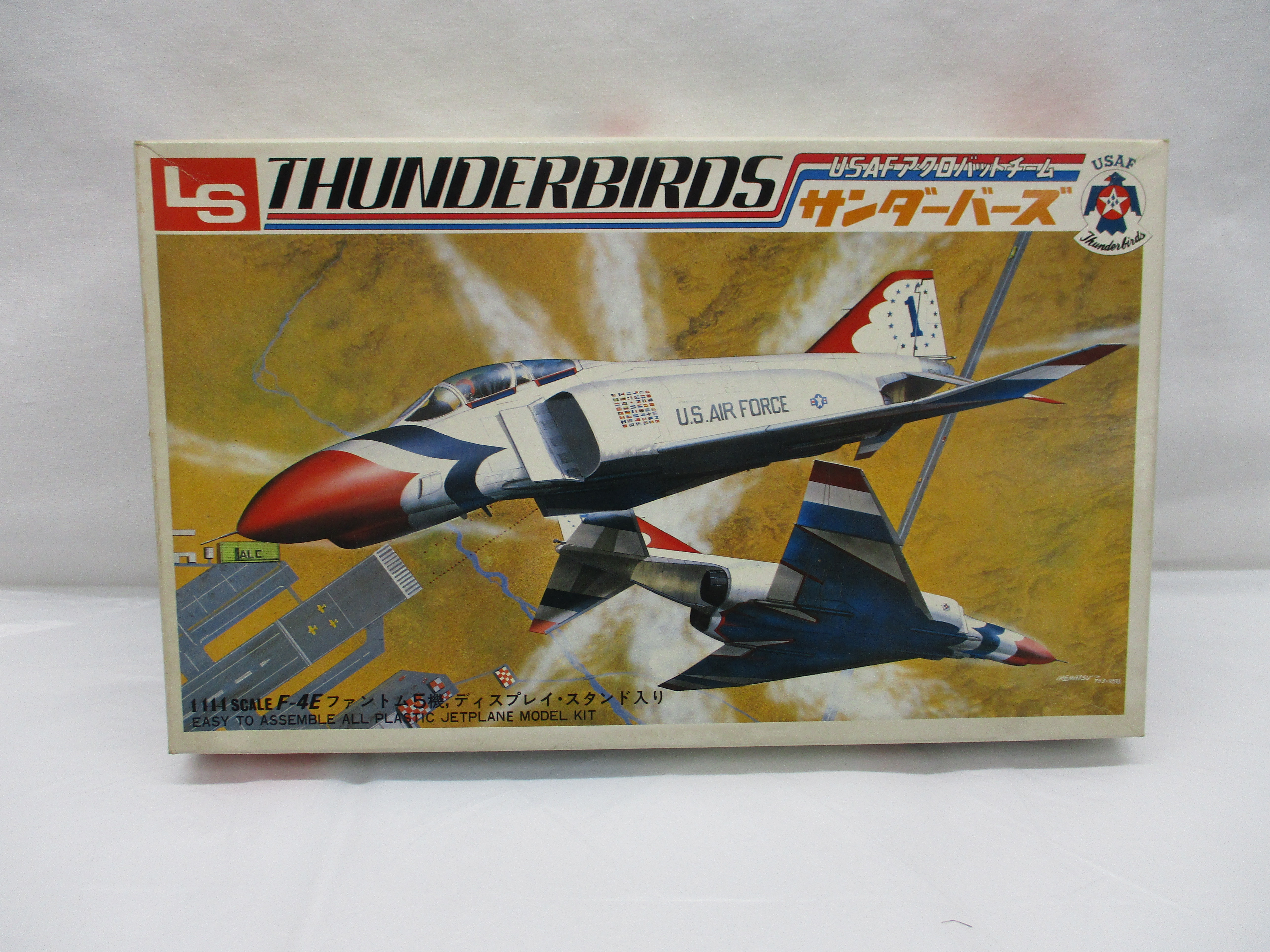 LS(エルエス)1/144 USAFアクロバットチーム サンダーバーズ F-4Eファントム5機セット