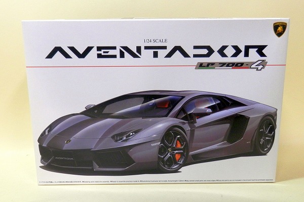 AOSHIMA 1/24 Lamborghini Aventador LP700-4 Plastic Model