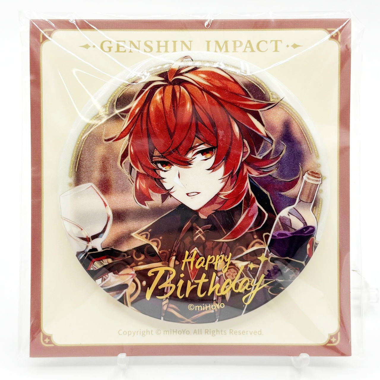 原神「命定の日」 キャラ缶バッジ ディルック(2021)