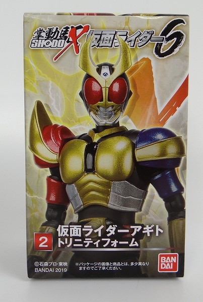 SHODO-X Kamen Rider Vol.6 Kamen Rider Agito Trinity Form