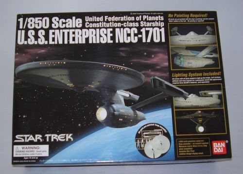 バンダイ スタートレック エンタープライズ 1/850 NCC-1701 プラモデル