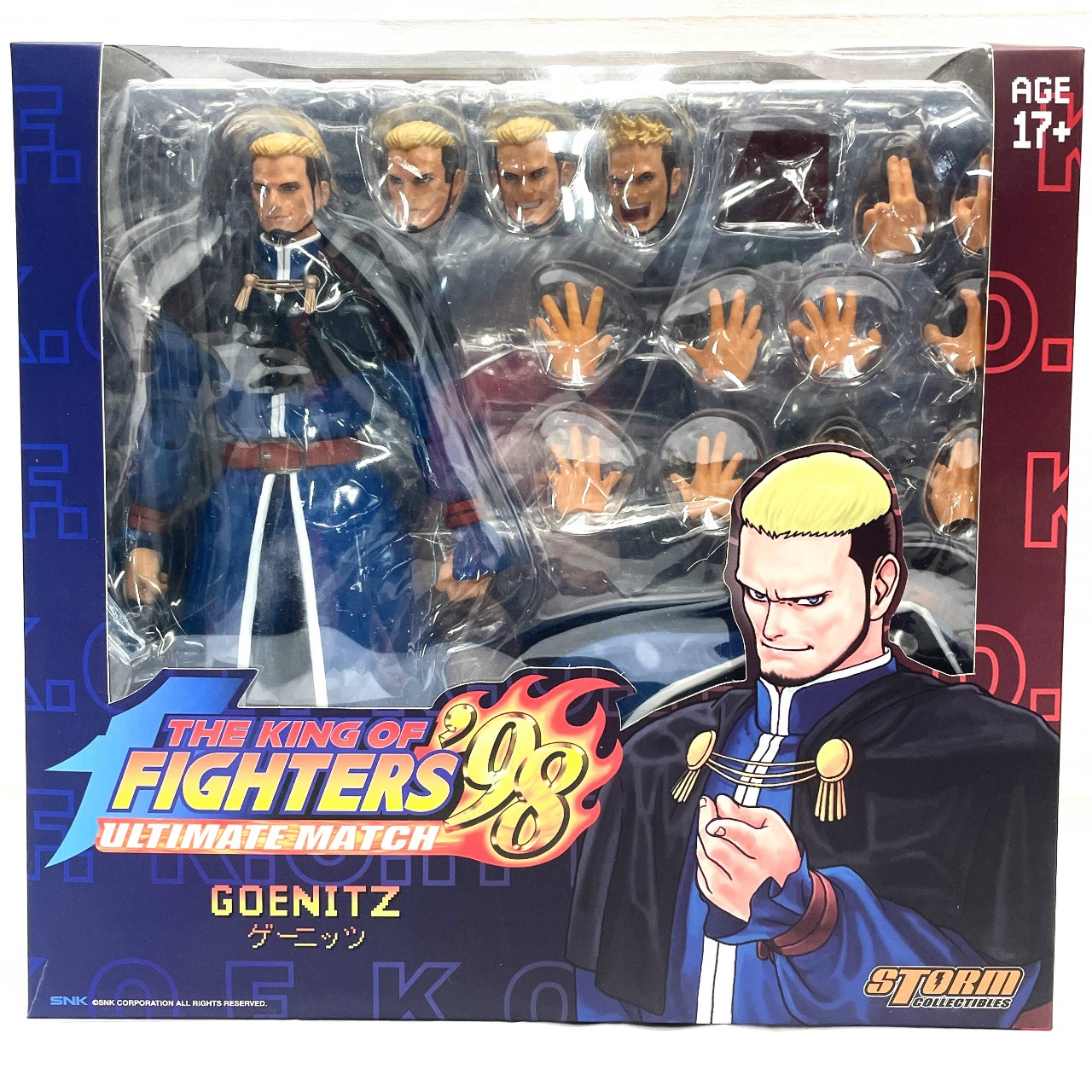 ストームコレクティブルズ ゲーニッツ [ザ・キング・オブ・ファイターズ '98 アルティメットマッチ] 1/10スケールアクションフィギュア