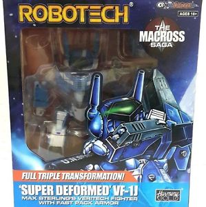 Kitz Concept ROBOTECH SUPER-DEFORMED VF-1J マックス・スターリング機 ファスト・パック付 マクロス