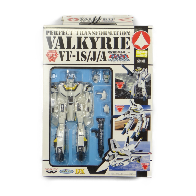 バンプレスト パーフェクトトランスフォーメーション 完全変形バルキリー VF-1S/J/A ロイ･フォッカー機 マクロス