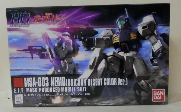 HGUC 164 MSA-003 Nemo Unicorn Desert Color Ver.