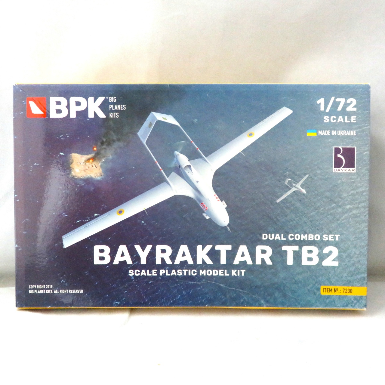BPK 1/72 バイラクタル TB2 デュアルコンボ