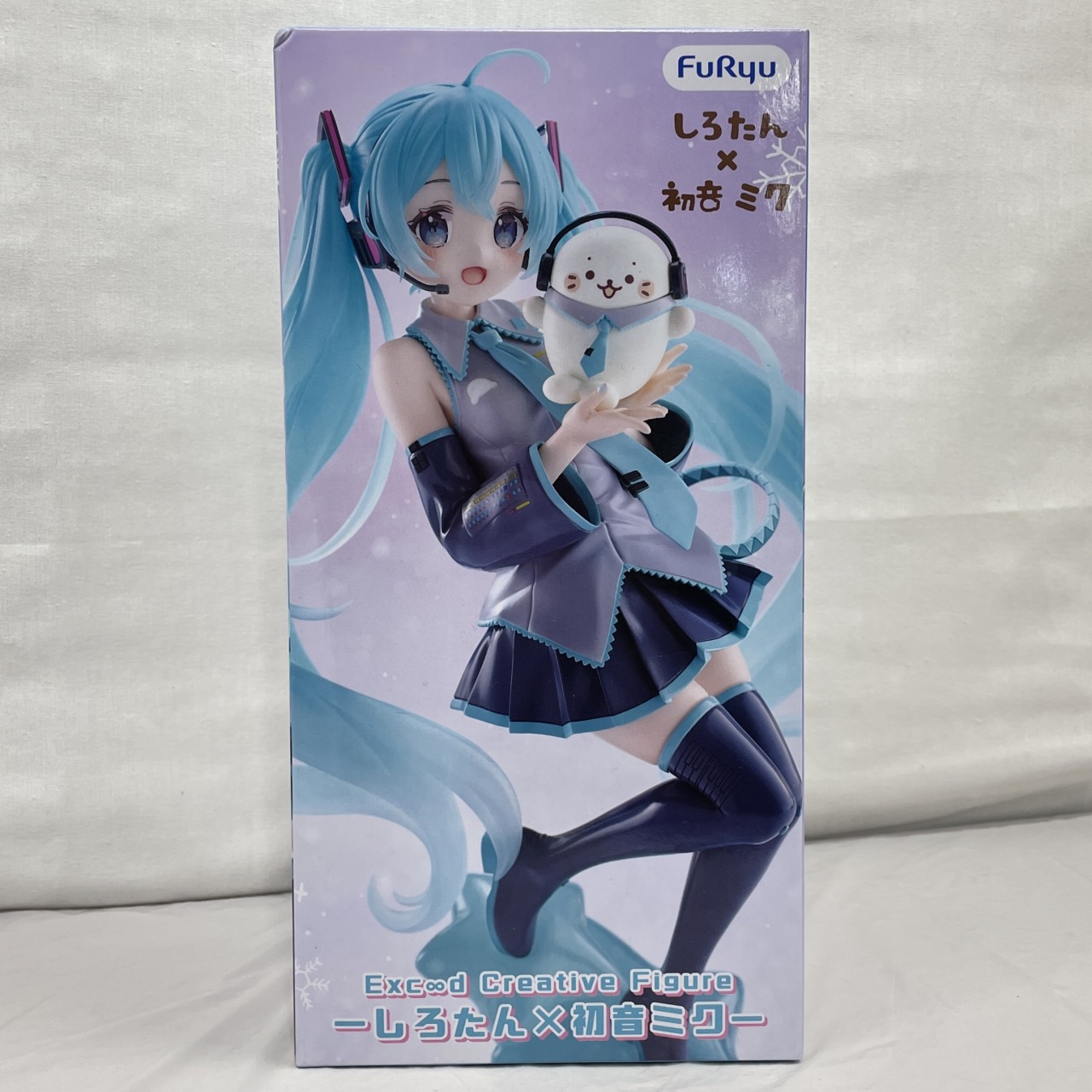 Exc∞d Creative Figure-しろたん×初音ミク フィギュア  しろたん×初音ミク