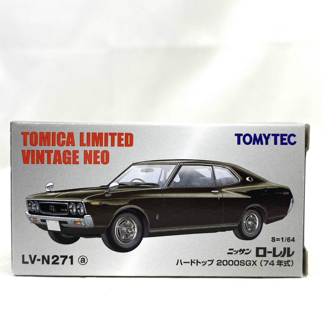 トミーテック トミカリミテッドヴィンテージ NEO LV-N271a 日産ローレル HT 2000SGX(濃緑) 74年式