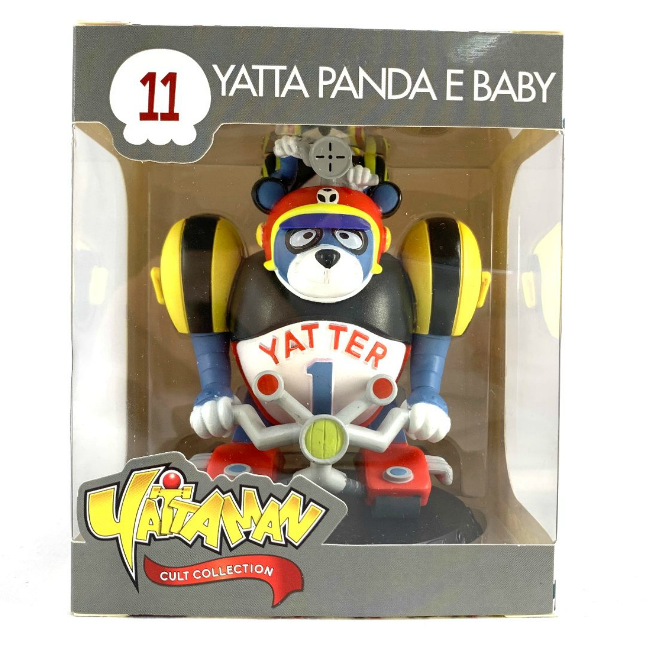 YATTAMAN CULT COLLECTION Yatta Panda con Baby Panda (Yatter Panda with Little Panda)