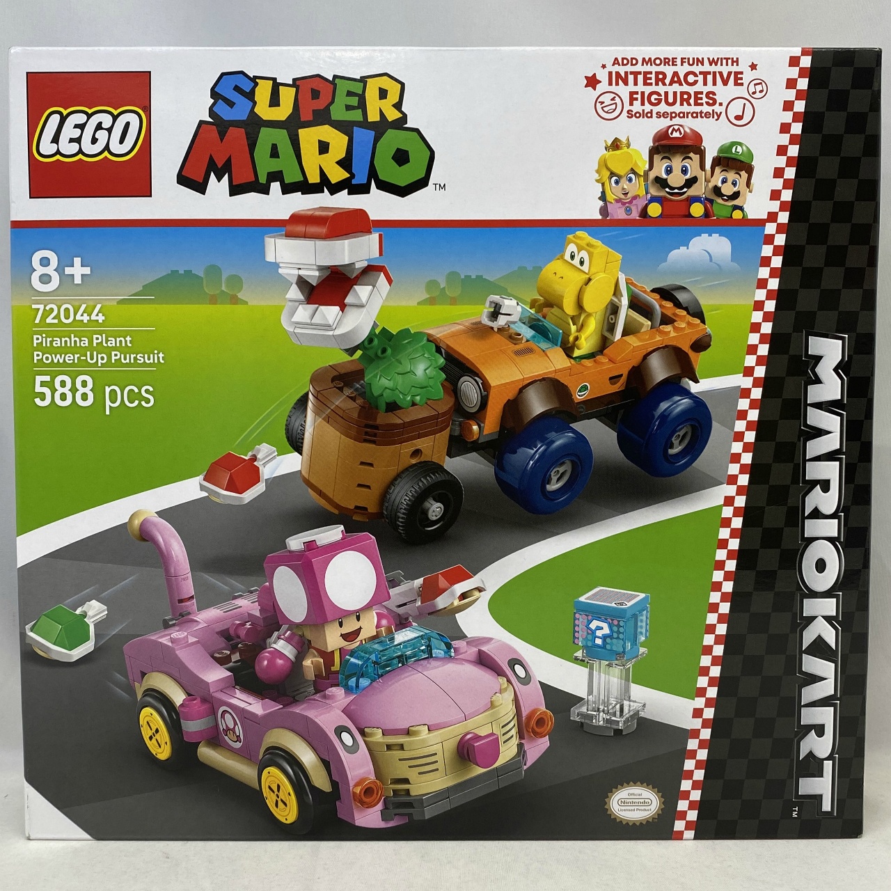 LEGO スーパーマリオ マリオカート(TM)  かみつけ!パックンフラワー 72044