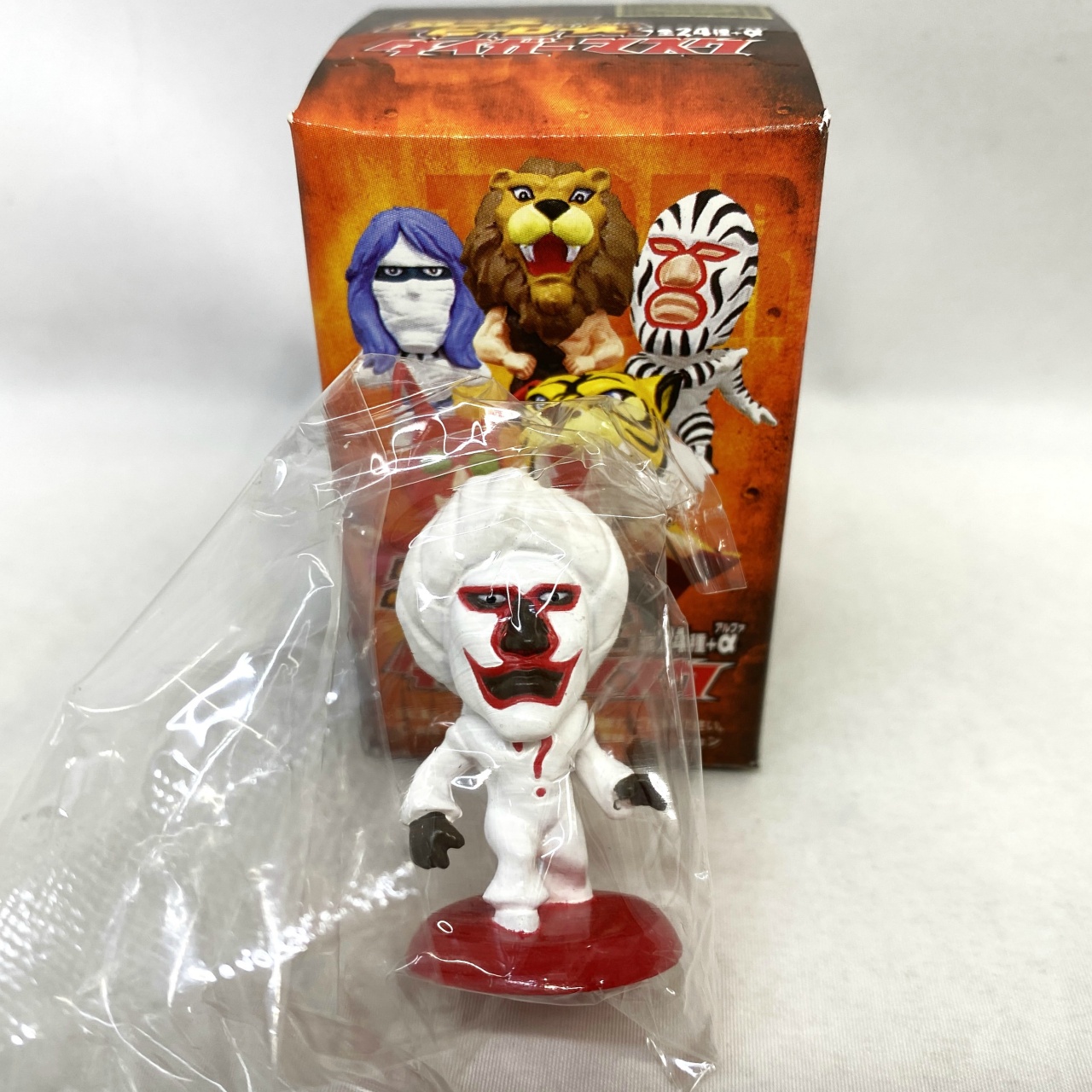 キャラクタープロダクト アニメヒーローズ ミニビッグヘッドフィギュア タイガーマスク ミスター・クエスチョン