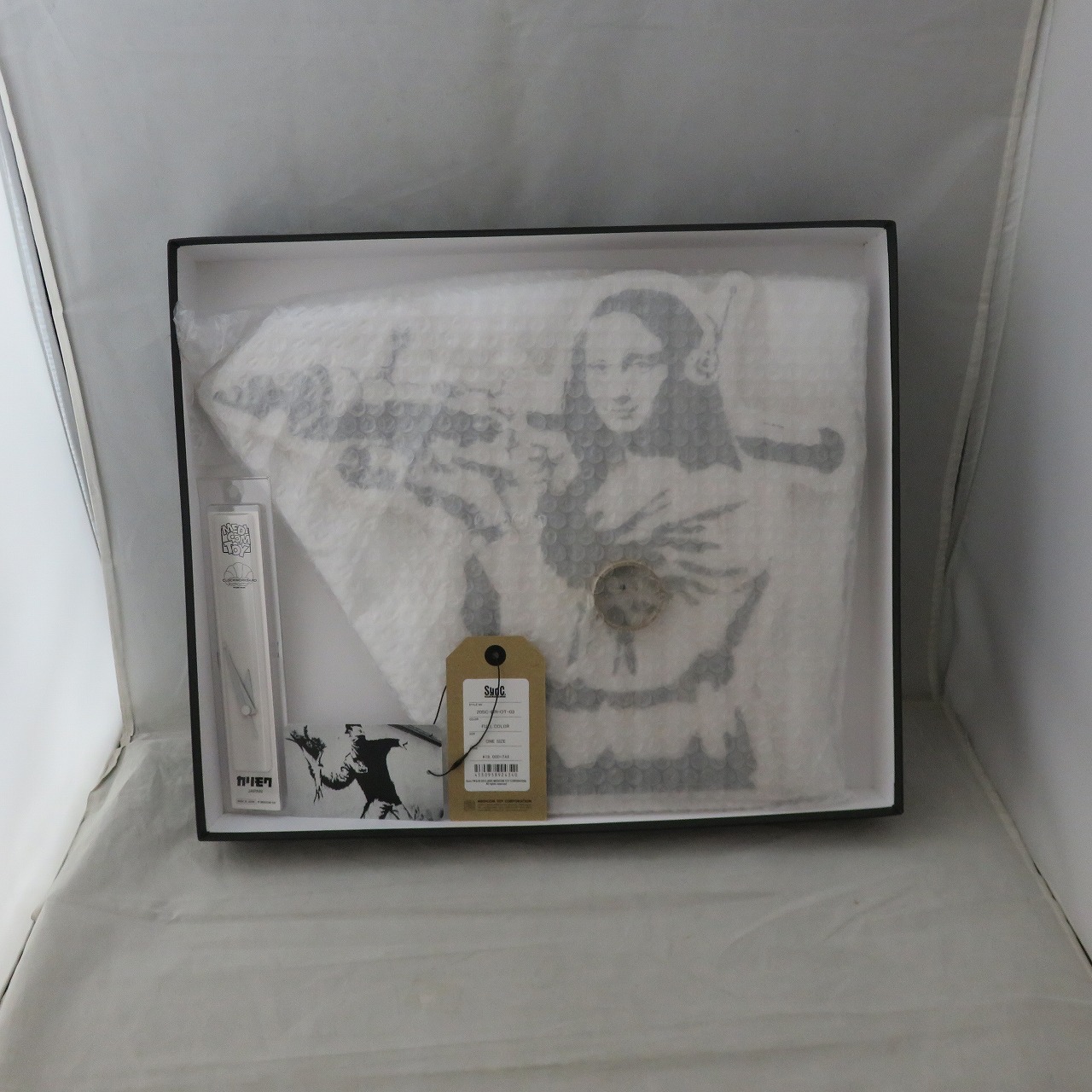 Sync KARIMOKU BANKSY MONA LAUNCHER 2nd WALL CLOCK | その他