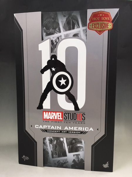 HOT TOYS Movie Masterpiece MMS488 Captain America Concept Art ver.