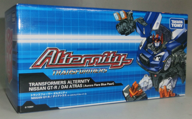 Asia Limited Transformers Alternity A-10 Nissan GTR Dai Atlas (Aurora Flare Pearl)