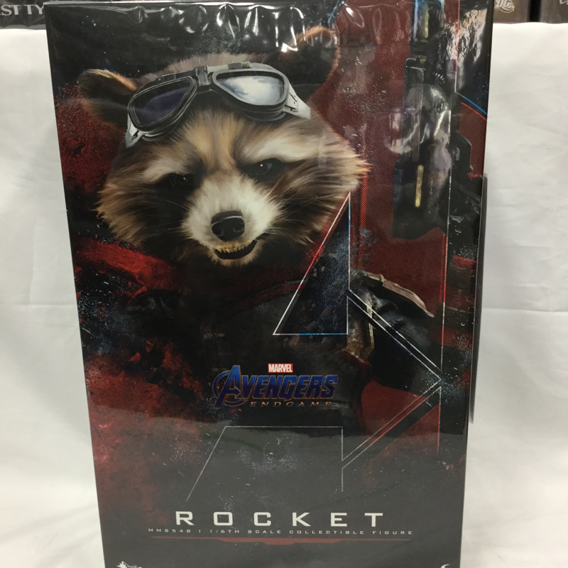 HOT TOYS ムービーマスターピース ロケット(エンドゲーム版)