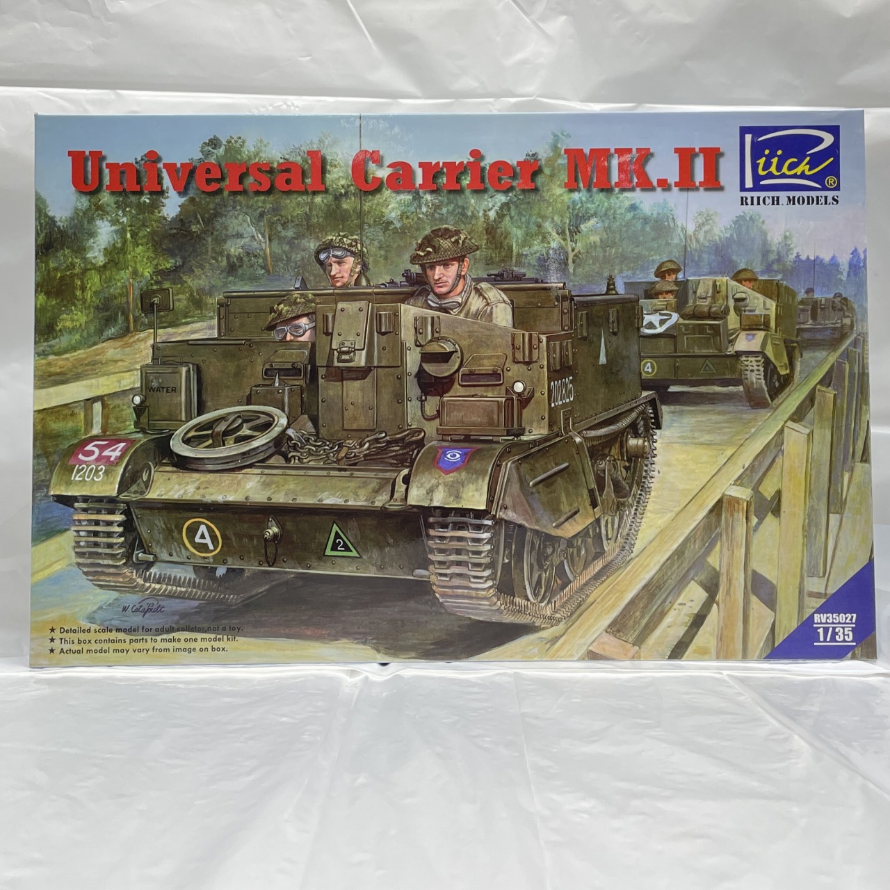 リッチモデル 1/35 イギリス ユニバーサルキャリア Mk.II