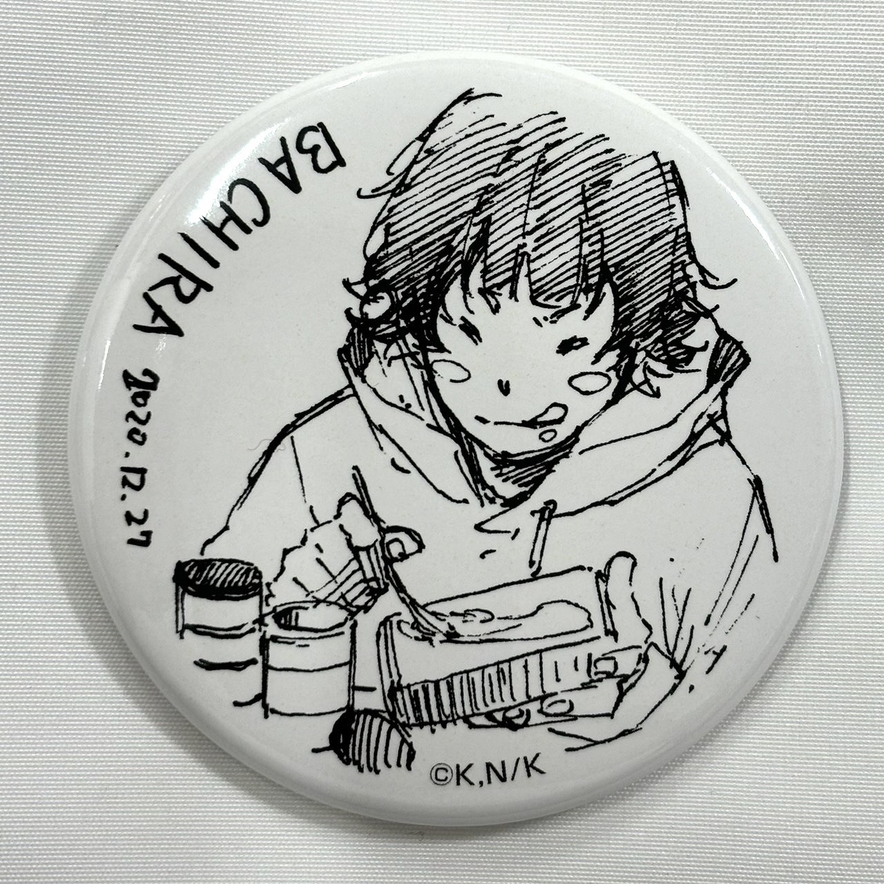 Blue Lock princesscafe A hit Button Badges Part2 Meguru Bachira