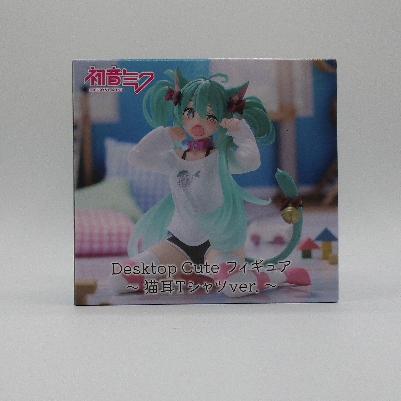 タイトー 初音ミク Desktop Cute フィギュア ～猫耳Tシャツver.～