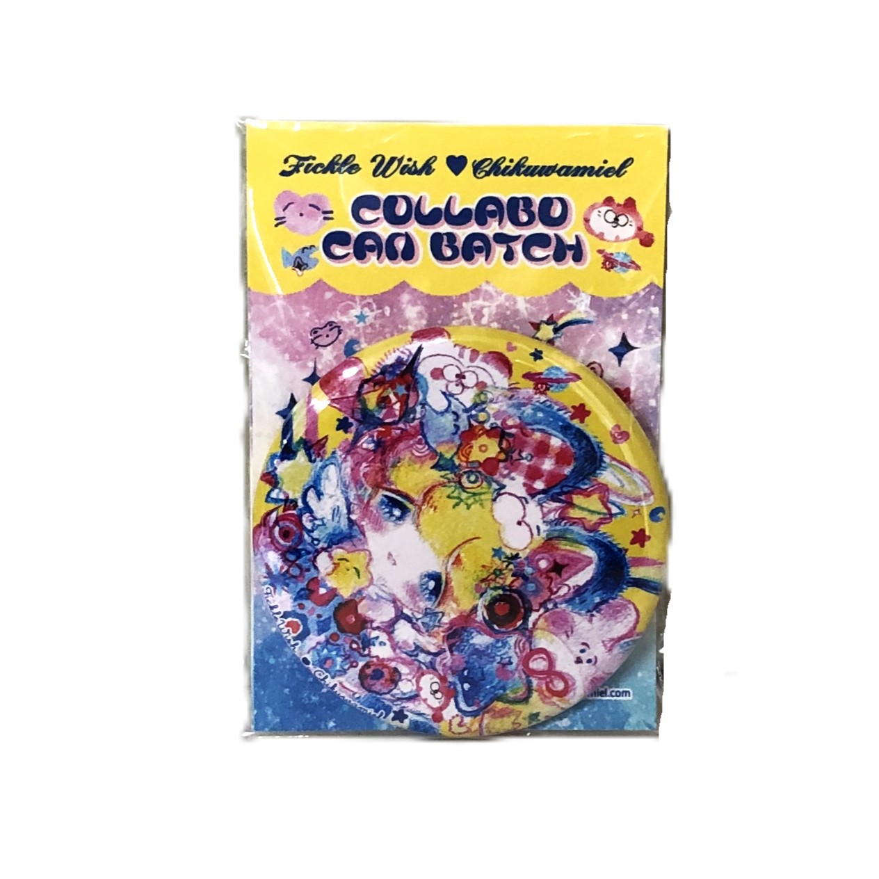 Marushippo ちくわミエル 缶バッジ【ちくわミエル(FWコラボ)】