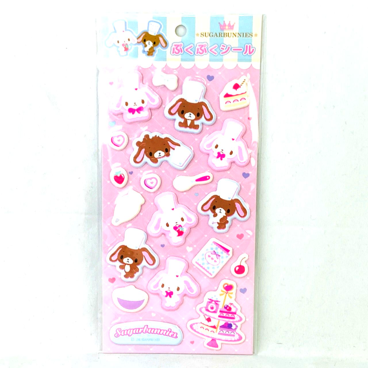 シュガーバニーズ ぷくぷくシール パティシエ