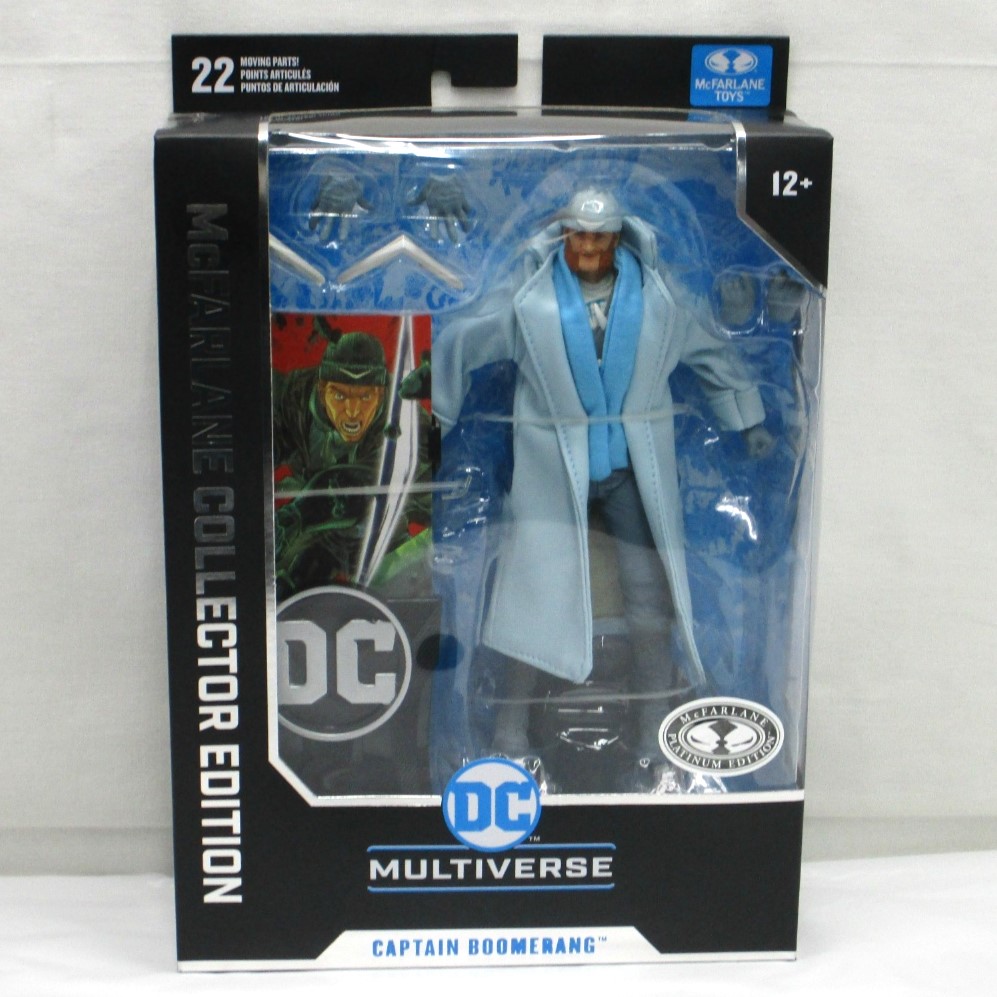マクファーレントイズ DCマルチバース マクファーレンコレクターエディション キャプテン・ブーメラン [The Flash] プラチナムエディション 7インチアクションフィギュア