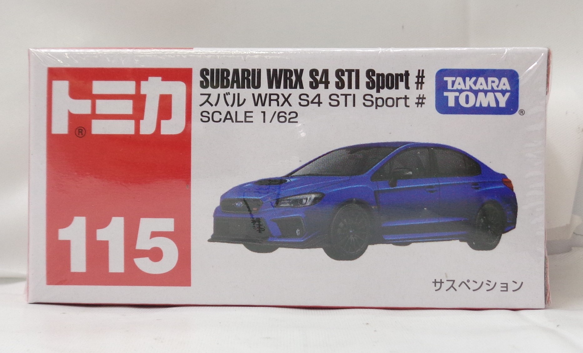 タカラトミー トミカ No.115 スバル WRX S4 STI Sport #